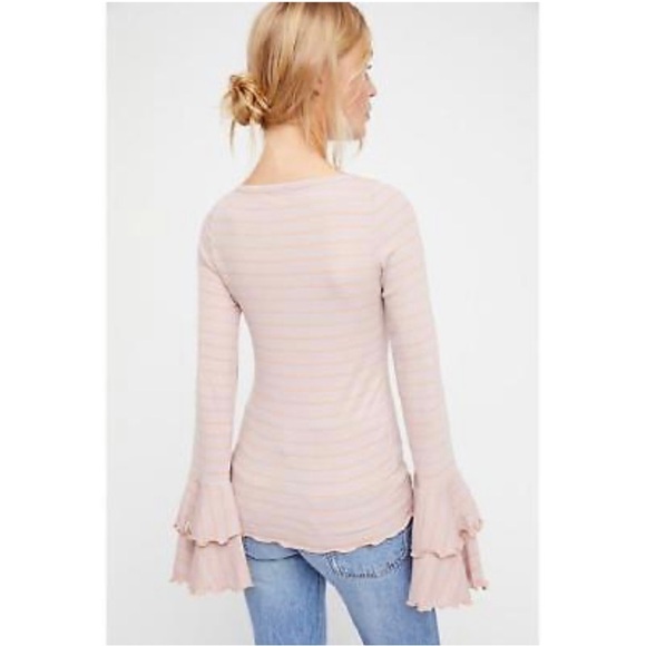 Free People Bellsleeve top - Picture 2 of 5